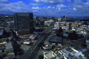 Guatemala (cittÃ ). Veduta della capitale guatemalteca. De Agostini Picture Library / A. Vergani